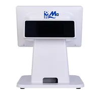 Monitor layar sentuh kapasitif layar datar 15 inci gaya baru untuk POS/Kantor/Retail/Restoran/Bar/Gym