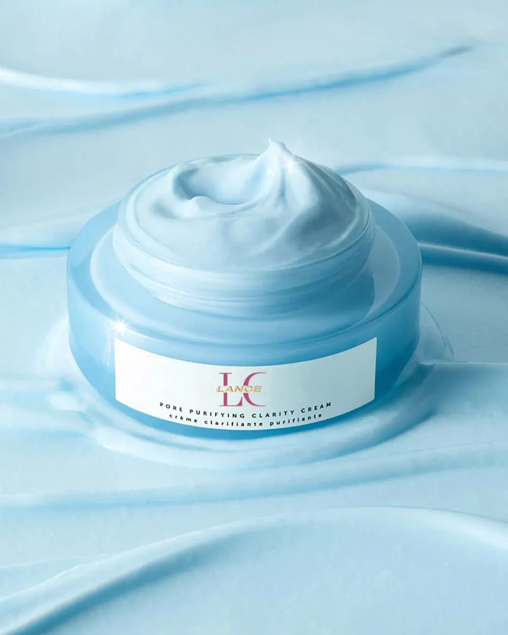 Korean Private Label Organic Vegan Balancing Anti Wrinkle Pore Purifying Clarity Blue Tansy Oil Cream Skincare Face Cream