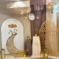 Superwin 2026 Lampe LED Aïd Moubarak Or, Design Lune, Arbre et Mosquée pour Décorations de Fête du Ramadan à Domicile