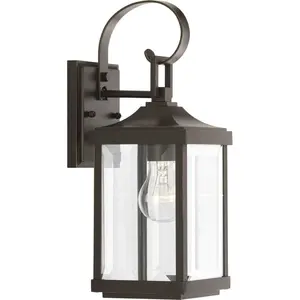 Muur Decoratieve Lantaarn Vormige Vintage Buitenverlichting Wandlamp Antiek Afgewerkt Ijzeren Metalen Lamp