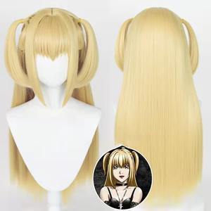 Costume <span class=keywords><strong>de</strong></span> cosplay Hot Death Note Misa Amane en similicuir, robe sexy, bijoux <span class=keywords><strong>de</strong></span> cou, bas, uniforme, perruque pour Halloween - Product Image 4