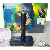 Microphone sans fil UHF professionnel BLX4, 1 canal, microphone sans fil portatif et cravate pour la scène et l'église