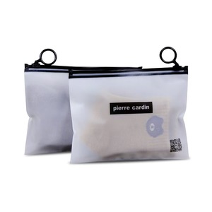 Sacs en <span class=keywords><strong>plastique</strong></span> biodégradables UniOne avec logo personnalisé, pour emballer des soutiens-gorge, des culottes, des sous-vêtements thermiques, avec fermeture éclair circulaire - Product Image 6