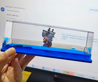 Navire insubmersible mille bateau pirate ensoleillé non naufrage OP Anime bateau modèle fluide dérive bouteille décorations bureau décor ornement