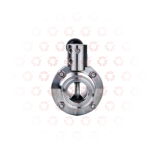 1/2 Tot 12 Inch 304/316 Snelle Installatie Vlinderklep Voor Food Grade Met Roestvrijstalen Handgreep - Product Image 3