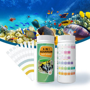 수족관 테스트 스트립 6 1 물고기 탱크 테스트 스트립 수족관 물 테스트 키트 - Product Image 3