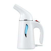 Défroisseur Vapeur Vertical Portatif 7-en-1 avec Double Chaleur Blanche et Bleue, Puissant Nettoyeur de Tissus et Vêtements