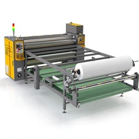 Machine d'impression par transfert thermique à rouleaux de type 200, 27x170cm, machine d'impression par sublimation textile industrielle