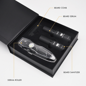 Kit de crecimiento de barba, rodillo <span class=keywords><strong>Derma</strong></span>, suero para crecimiento de barba, peine, Kit de aseo - Product Image 2