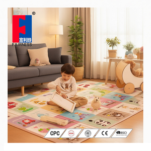 Tapis de <span class=keywords><strong>jeu</strong></span> imprimé épais <span class=keywords><strong>d</strong></span>'équité avec motif attrayant Xpe Play Awakening Mat Baby Mats - Product Image 1