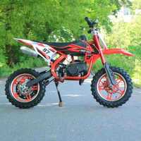 Mini Motocicleta Real de 10 Pulgadas con Ruedas Grandes, 49cc, 2 Tiempos, para Niños Pequeños, de Gasolina