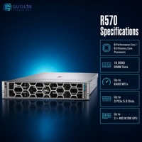 Serveur Dell PowerEdge R570 2U Rackmount d'occasion en stock, prêt pour les commandes en gros des clients mondiaux et les achats pour centres de données