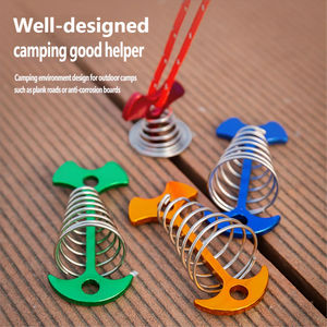 <span class=keywords><strong>Estacas</strong></span> <span class=keywords><strong>de</strong></span> Cubierta con Forma <span class=keywords><strong>de</strong></span> Espina <span class=keywords><strong>de</strong></span> Pescado, Anclajes para Toldos, Hebilla para Cuerda <span class=keywords><strong>de</strong></span> Viento con Mosquetón, Clavos <span class=keywords><strong>de</strong></span> Fijación para Cubierta, Ganchos para Tiendas <span class=keywords><strong>de</strong></span> Campaña - Product Image 2