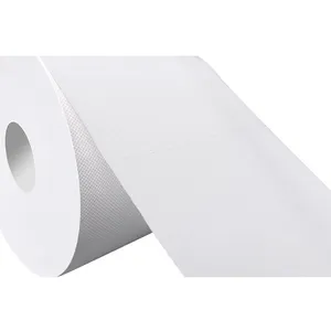 KILINE – essuie-tout réutilisable, serviettes de nettoyage, rouleaux de papier industriel 3 couches, rouleau Jumbo, couleur blanche durable