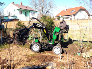 Mini <span class=keywords><strong>tracteur</strong></span> agricole de jardin, excavateur <span class=keywords><strong>pour</strong></span> équipement agricole - Product Image 6
