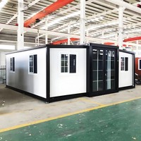 Maison préfabriquée extensible Maisons pyramidales préfabriquées noires pour application hall Tunisie Exportation