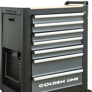 Armoire à outils en métal personnalisable poste de travail établi en <span class=keywords><strong>bois</strong></span> haut bas prix poignée supérieure serrure <span class=keywords><strong>plateau</strong></span> latéral chariot à outils Logo atelier - Product Image 2