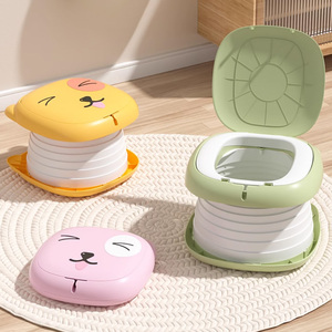 Personnalisable extérieur <span class=keywords><strong>pliable</strong></span> Portable de haute qualité léger utile bébé pot pour les urgences de <span class=keywords><strong>voyage</strong></span> Portable bébé <span class=keywords><strong>toilette</strong></span> - Product Image 5