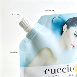 Bolsa con Boquilla Personalizada OEM de Bajo MOQ para Leche, Gel de Baño, Champú, Acondicionador, Recarga, Envase de Lujo para Spa, Belleza y Salón, Venta en Línea - Product Image 4