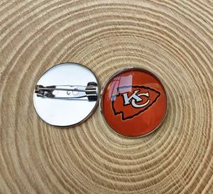 Vendita calda nuovi accessori Pittsburgh <span class=keywords><strong>Steelers</strong></span> Logo spille alla moda e spille uniche spille all'ingrosso - Product Image 6