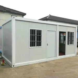 China Luxus Container Haus Preis 3 Schlafzimmer 20ft vorgefertigte erweiterbare faltbare Fertighaus Container haus zu verkaufen