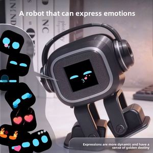 AI Desktop Emotion Sensing Interactive Robot,Touch Response Smart Companion With Mood Feedback for Home <b>Gift</b> - Product Image 3