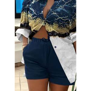 Abbigliamento Donna 2021, Bluse Sexy con Spacco in Tessuto Stampato, Taglie Forti &amp;   Cardigan e Camicie alla Moda per Donne - Product Image 6