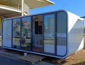 <span class=keywords><strong>Casa</strong></span> Ufficio Container Portatile Apple Home da 20ft 40ft Modulare Moderna Prefabbricata a Forma di Capsula - Product Image 3