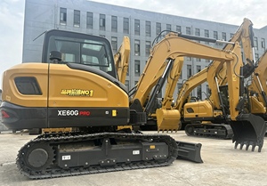 Nouvelle mini-excavatrice sur chenilles XE60G Pro 6 tonnes avec moteur Kubota V2607, godet de 0,24 m³, certifiée CE, pour terres agricoles, municipalités et serres - Product Image 6