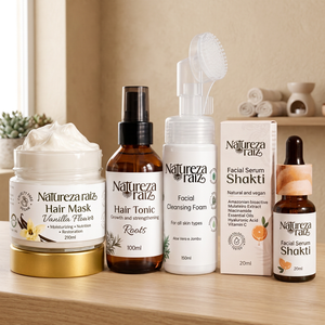 Kit Beauté Régénération & Éclat – Masque Capillaire, Tonique Capillaire, Mousse Nettoyante Visage & Sérum Visage - Product Image 3