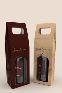 Tùy Chỉnh Rượu Vang Giấy Bao Bì Hộp Cho 1 2 <span class=keywords><strong>3</strong></span> Chai Bán Buôn Tàu Sân Bay Hộp Cho Rượu Vang Đỏ Hộp Quà Tặng Với Xử Lý Hỗ Trợ Tùy Biến - Product Image 3