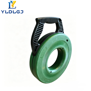 YILI 50M 3mm <span class=keywords><strong>Tire</strong></span>-câble en fibre de verre robuste, flexible, avec étui de rangement anti-emmêlement pour conduits muraux - Product Image 5