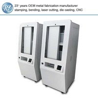 Fabrication sur mesure OEM/ODM de boîtiers en aluminium anodisé, armoires en acier inoxydable, châssis métalliques et tôlerie