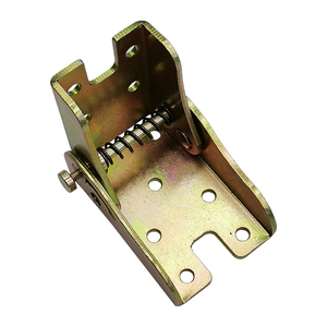 Khớp bản lề tự khóa 90 độ, chân bàn kim loại hiện đại mạ sắt, giá đỡ chân bàn cho bàn gấp bệnh viện khách sạn có thanh đỡ góc - Product Image 2