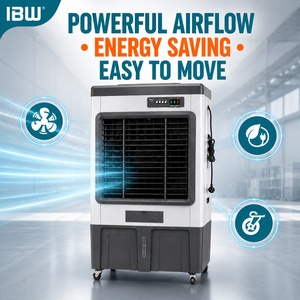 Climatiseur mobile à faible consommation d'entretien et à haut débit d'air, 600W, pour atelier et ligne de production 1. Solution de refroidissement ponctuel - Product Image 1