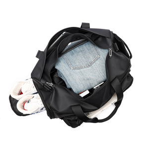 Large Capacity Leisure Fitness New Style Training Backpack Sports <b>Handbag</b> Customizable Logo Short Trip <b>Travel</b> <b>Bag</b> - Product Image 2