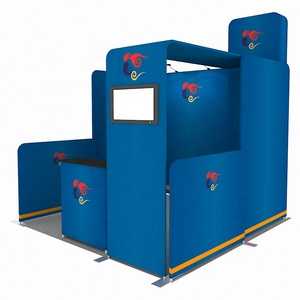 Soporte <span class=keywords><strong>de</strong></span> exhibición <span class=keywords><strong>de</strong></span> tela <span class=keywords><strong>de</strong></span> tensión portátil <span class=keywords><strong>de</strong></span> aluminio <span class=keywords><strong>de</strong></span> 10x10 pies Nuevo diseño Modular Tradeshow <span class=keywords><strong>3x3</strong></span> Expo para cabinas <span class=keywords><strong>de</strong></span> exhibición comercial - Product Image 3