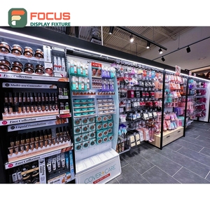 Présentoir de Luxe pour Postiches, Étagère Autoportante, Présentoir de Magasin, Meuble d'Exposition - Product Image 1