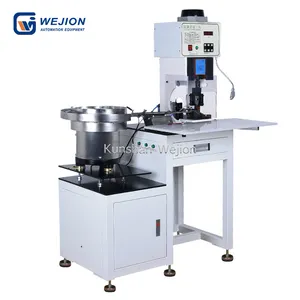 2340 2T automatic vibrate plate feeding terminal crimping machine semi automatic cable wire loose terminal assembly tool