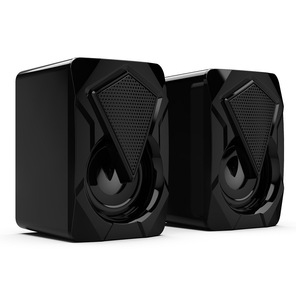 X2 RGB Gaming <b>Speakers</b> 2.0 Channel <b>USB</b> Powered Desktop Multimedia <b>Speaker</b> With Colorful LED Light Effect - Product Image 5