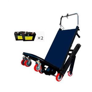 2 Battery Stair Climbing Hand Truck 3000W Electric Power 500kg Load Stair Climber Crawler Stair <strong>Dolly</strong> Cart with Crawler Belt - Product Image 1