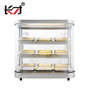 Chaud Commercial Électrique En Verre Affichage Réchauffeur De Nourriture Vitrine Armoire <span class=keywords><strong>Cuisine</strong></span> Restauration Équipement pour Restaurant Magasin D'alimentation - Product Image 2