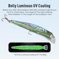 Leurre de pêche Kingdom Minnow 60mm 6g, appât artificiel en plastique dur de haute qualité, leurre de pêche Wobbler coulant pour l'eau douce