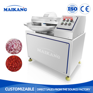 Coupe-bol en acier inoxydable de qualité alimentaire, émulsifiant à viande pour le remplissage de saucisses italiennes et le traitement de la pâte à viande CE - Product Image 5