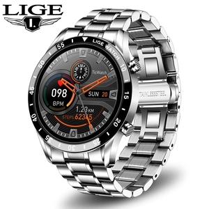 Montre connectée pour homme LIGE BW0189, nouvelle mode, vente flash, surveillance de la fréquence cardiaque, contrôle de la musique, étanche, montre connectée sportive - Product Image 1