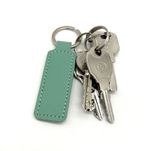 Rectangle PU Leather Laser Engraving Keychains with <b>Rings</b> Car <b>Key</b> <b>Ring</b> Holder Blanks <b>Key</b> Chains for Stamping DIY Crafts - Product Image 3
