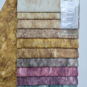 Tela de terciopelo de punto de poliéster 100% personalizada, impresión holandesa supersuave para cojines de sofá, cortinas, tapicería - Product Image 2