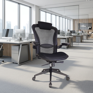 Chaise de bureau ergonomique pivotante, de haute qualité, pivotante, pour ordinateur - Product Image 3