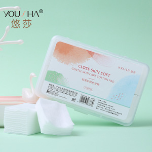 Tampons en coton non tissé Yusha, 1 couche, fins et doux, pour le démaquillage et les soins du visage TM085 - Product Image 4