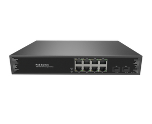Commutateur Ethernet PoE GWS 8 ports Gigabit facilement géré pour la vidéosurveillance - Product Image 1